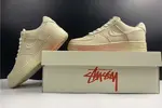 Stussy x Nike Air Force 1 Low “Fossil Stone” CZ9084-200