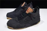 Levi's x Air Jordan 4 'black' AO2571-001