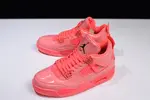 Air Jordan 4 Retro NRG WMNS 'Hot Punch/Black-Volt' AQ9128-600