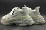 BALENCIAGA TRIPLE S TRAINER 'CLEAR SOLE' - BALENCIAGA - GREY 541624 W09O1 1705