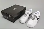 Nike  Air Force 1 '07 LV8 NBA Sz 18 White/  Black Athletic Shoes 823511-103