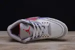 AIR JORDAN 3 RETRO 'CHARITY GAME' sail red mens 136064-140