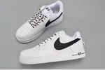 Nike  Air Force 1 '07 LV8 NBA Sz 18 White/  Black Athletic Shoes 823511-103