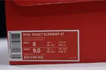 Nike React Element 87 Blue Chill Solar Red AQ1090-006