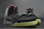NIKE AIR YEEZY 2 "SOLAR RED" black mens 508214-006