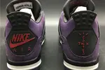 AIR JORDAN 4 RETRO PURPLE DYNASTY/VAR RED-BLACK