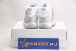 JORDAN 11 RETRO WHITE METALLIC SILVER - AR0715-100