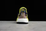 Pharrell x adidas mens  NMD Hu Trail bold yellow-footwear white AC7360