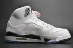 AIR JORDAN 5 RETRO 'WHITE CEMENT' mens 136027-104