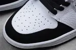 Jordan 1 Mid White Black - 554724-113