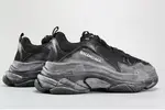 BALENCIAGA BLACK TRIPLE S TRAINER W06G01001