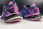Balenciaga LED Track Trainers Dark Blue Pink