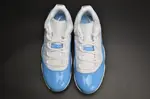 Air Jordan 11 Retro Low Carolina 528895 106