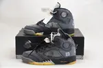 OFF WHITE AIR JORDAN 5 SP BLACK MUSLIN FIRE RED CT8480-001
