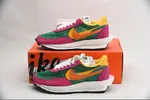 NIKE LD WAFFLE SACAI pink  MULTI - BV0073-301