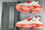 BALENCIAGE TRIPLE TRAINER ‘RED -WHITE ‘ 541624 WO90L 1618