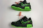 Nike Air Off White Rubber Dunk Black White Green Strike CU6015-001