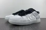 CLOT x fragment x Nike Dunk Low Colorway: White/Black  FN0315-110