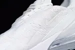 Nike womens Air Max 270 Triple White AH6789 102