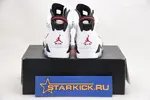 Air Jordan 6 VI Retro Carmine White Carmine Black 384664 160