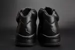 Air Jordan 5 Retro Prem 'Triple Black' mens 881432-010