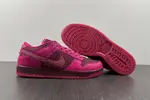 Nike Spruces Up Its Dunk Low "Team Red/Pink DQ9324-600