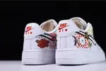 Nike Air Force 1 07 LNY QS Lunar New Year White  Flowers WOMENS  AJ8298-100