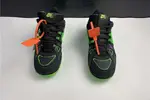 Nike Air Off White Rubber Dunk Black White Green Strike CU6015-001