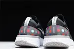nike epic REACT FLYKNIT  Black and grey dots point noirs ET gris AJ7283 996