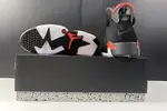 AIR JORDAN 6 RETRO 'INFRARED 2014' black mens 384664-023