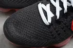 NikeLab Air VaporMax Flyknit Black/Big Red womens AA3859-016