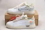 NIKE AIR FORCE 1 LOW OFF-WHITE All White AO4606-100