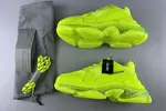 BALENCIAGA TRIPLE S CLEAR SOLE L.FREE DOU.FOAM/NOT WASHED SO FLUO YELLOW 541624 W2FF1 5842