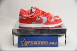NIKE DUNK LOW OFF-WHITE UNIVERSITY RED - CT0856-600