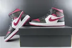 Air Jordan 1 Mid "Metallic Red" 554724-066