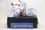 Air Jordan 6 VI Retro Carmine White Carmine Black 384664 160