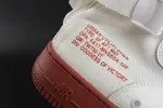 NIKE SF AIR FORCE 1 MID "RED IVORY" WHITE MENS 917753-100