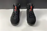 AIR JORDAN 6 RETRO 'INFRARED 2014' black mens 384664-023
