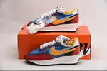NIKE LD WAFFLE SACAI BLUE MULTI - BV0073-400