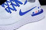 Nike Epic React Flyknit white blue AQ0067-993
