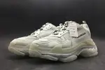 BALENCIAGA TRIPLE S TRAINER 'CLEAR SOLE' - BALENCIAGA - GREY 541624 W09O1 1705