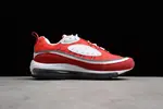 Nike mens Air Max 98 "Gym Red" White/Black-Gym AH6799-101
