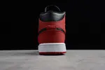 Air Jordan 1 Mid Gym Red Black 554724-610