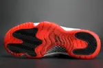 AIR JORDAN 11 RETRO LOW 'BRED' BLACK/ RED mens 528895-012