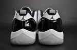 AIR JORDAN 11 RETRO LOW 'CONCORD' BLACK/ WHITE  mens 528895-153
