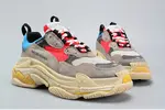 BALENCIAGA TRIPLE S TRAINER RED/ BLUE/ YELLOW 490673-W06E3-4365