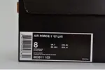 Nike  Air Force 1 '07 LV8 NBA Sz 18 White/  Black Athletic Shoes 823511-103