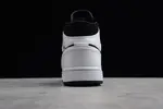 Jordan 1 Mid White Black - 554724-113
