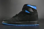 Air Jordan 1 Retro High OG 'Quai 54'  Black/Italy Blue-University Red mens AH1040-054