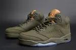 AIR JORDAN 5 RETRO PREM 'TAKE FLIGHT' sequoia mens 881432-305